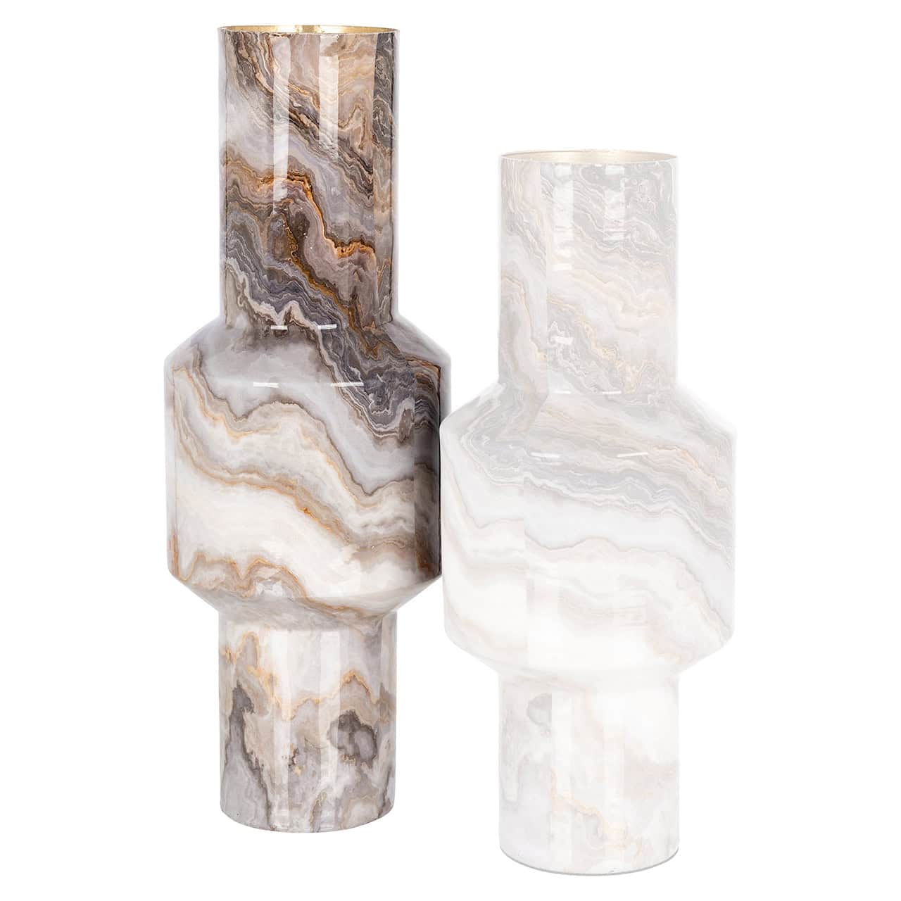 Jarrón Noia grande (Marrón)