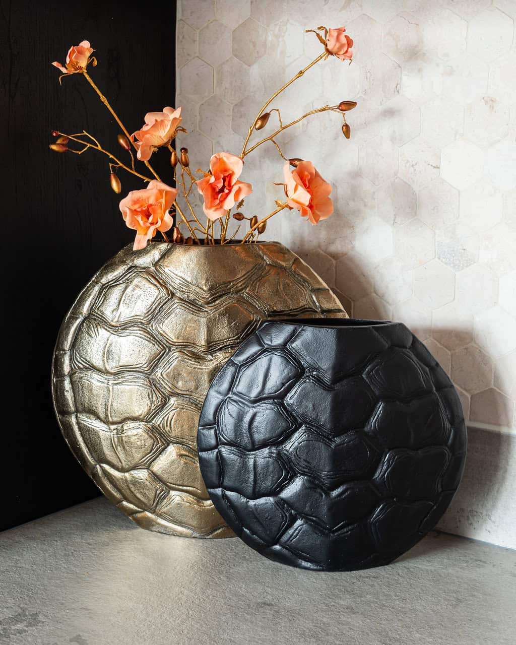 Jarrón Inés (Negro)