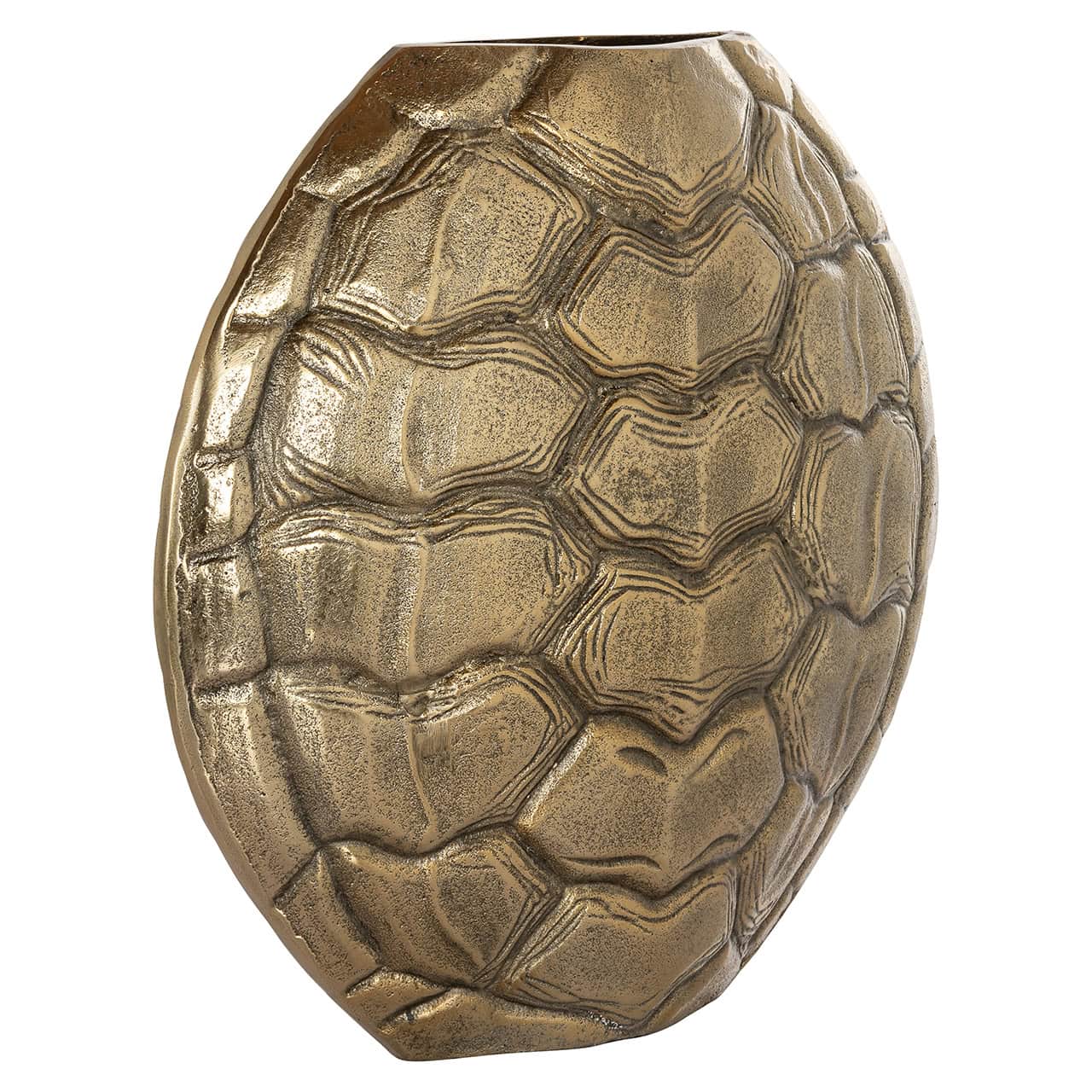 Jarrón Lena (oro cepillado)