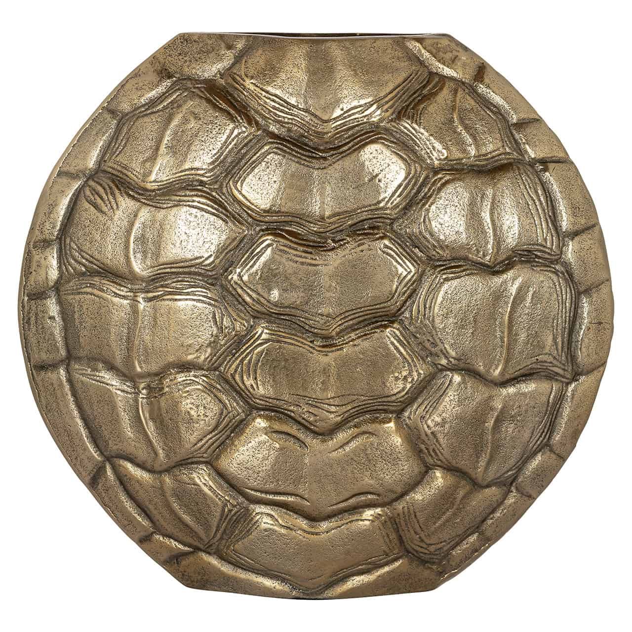 Jarrón Lena (oro cepillado)