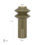 Vase Flora (Olive)