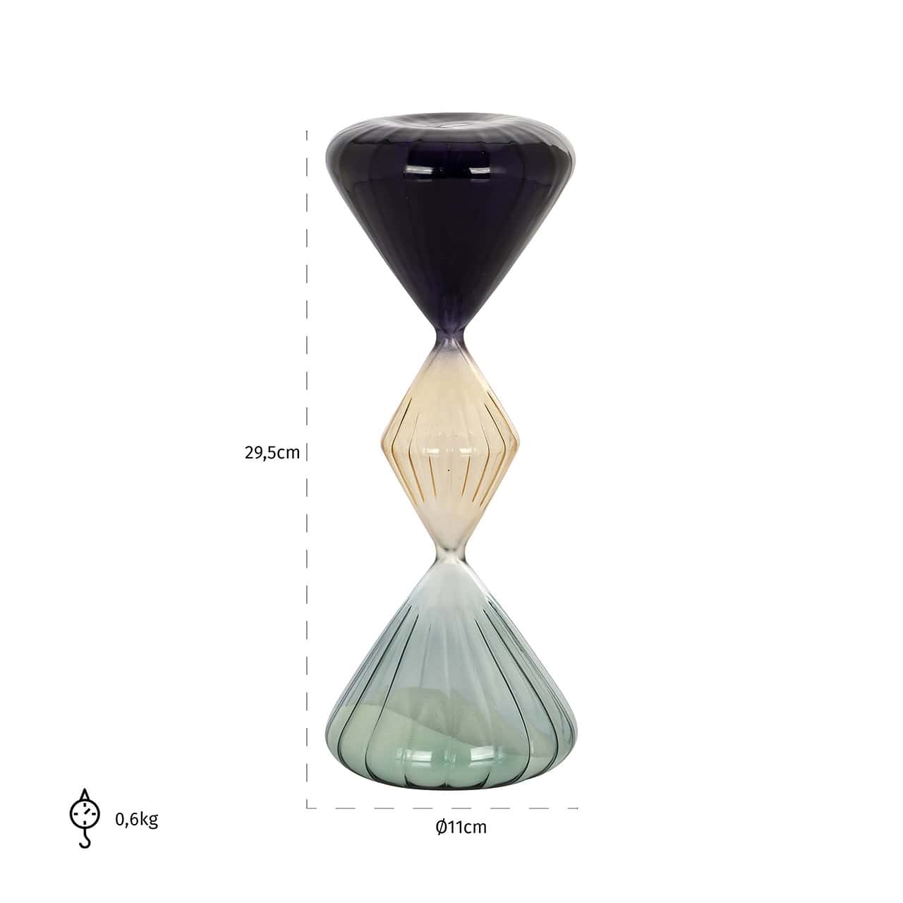 Hourglass Carlee (Black)