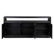 Aparador Oakura 3 puertas (negro)