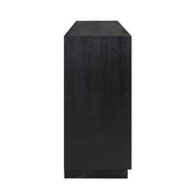 Aparador Oakura 4 puertas (negro)