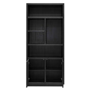 Display cabinet Oakura 2-doors (Black)