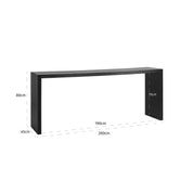 Consola Oakura (Negro)
