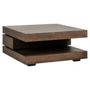 Mesa de centro Oakura blok C (marrón)