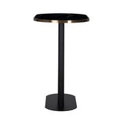 Bar table Zenza oval (Black)