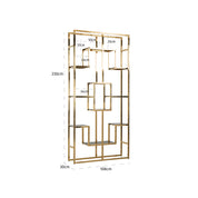 Display cabinet Magnus (Gold)