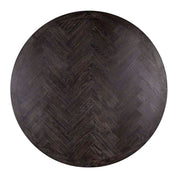 Eettafel Blackbone silver 140Ø (Black rustic)