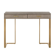 Consola Marie-Lou 2 cajones (Oro)