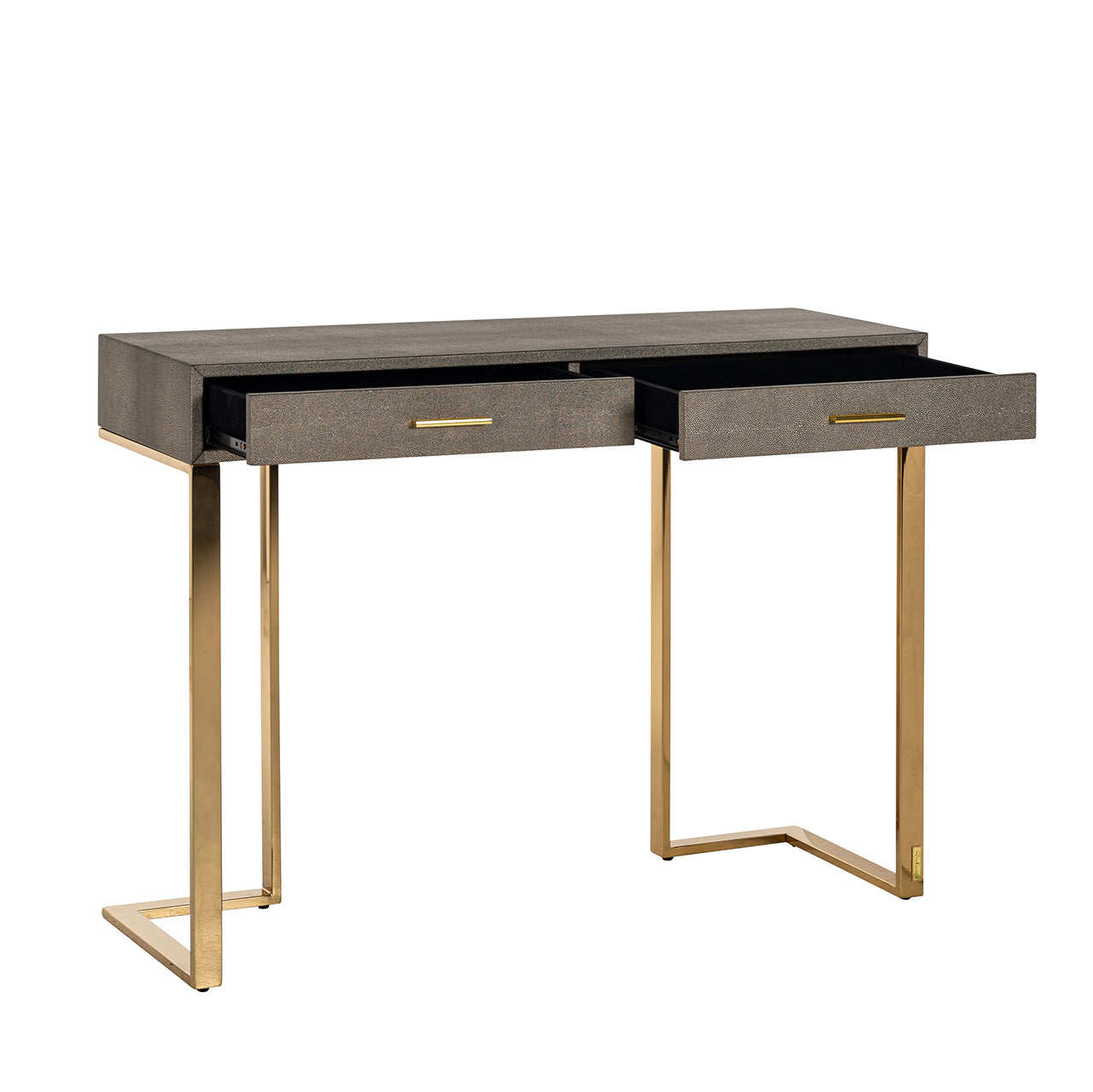 Consola Marie-Lou 2 cajones (Oro)