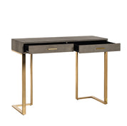 Consola Marie-Lou 2 cajones (Oro)