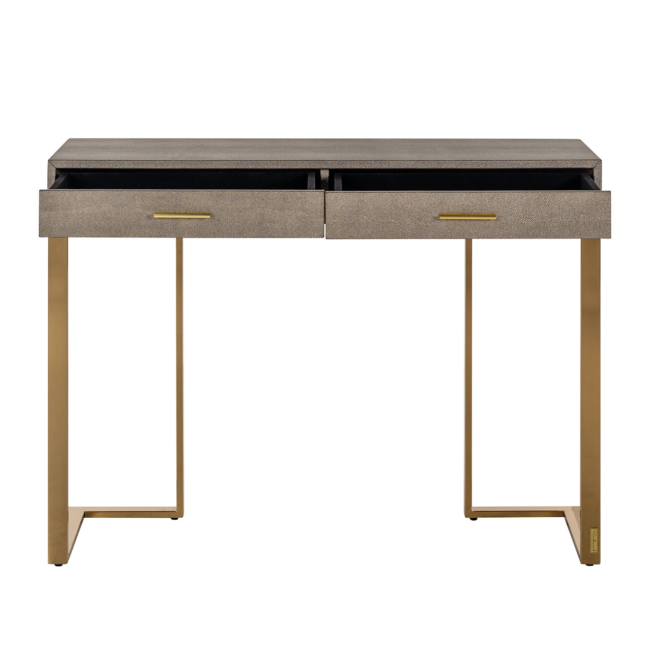 Consola Marie-Lou 2 cajones (Oro)