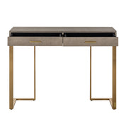 Consola Marie-Lou 2 cajones (Oro)