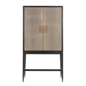 Bar Cabinet Bloomville 2-doors (Gold)