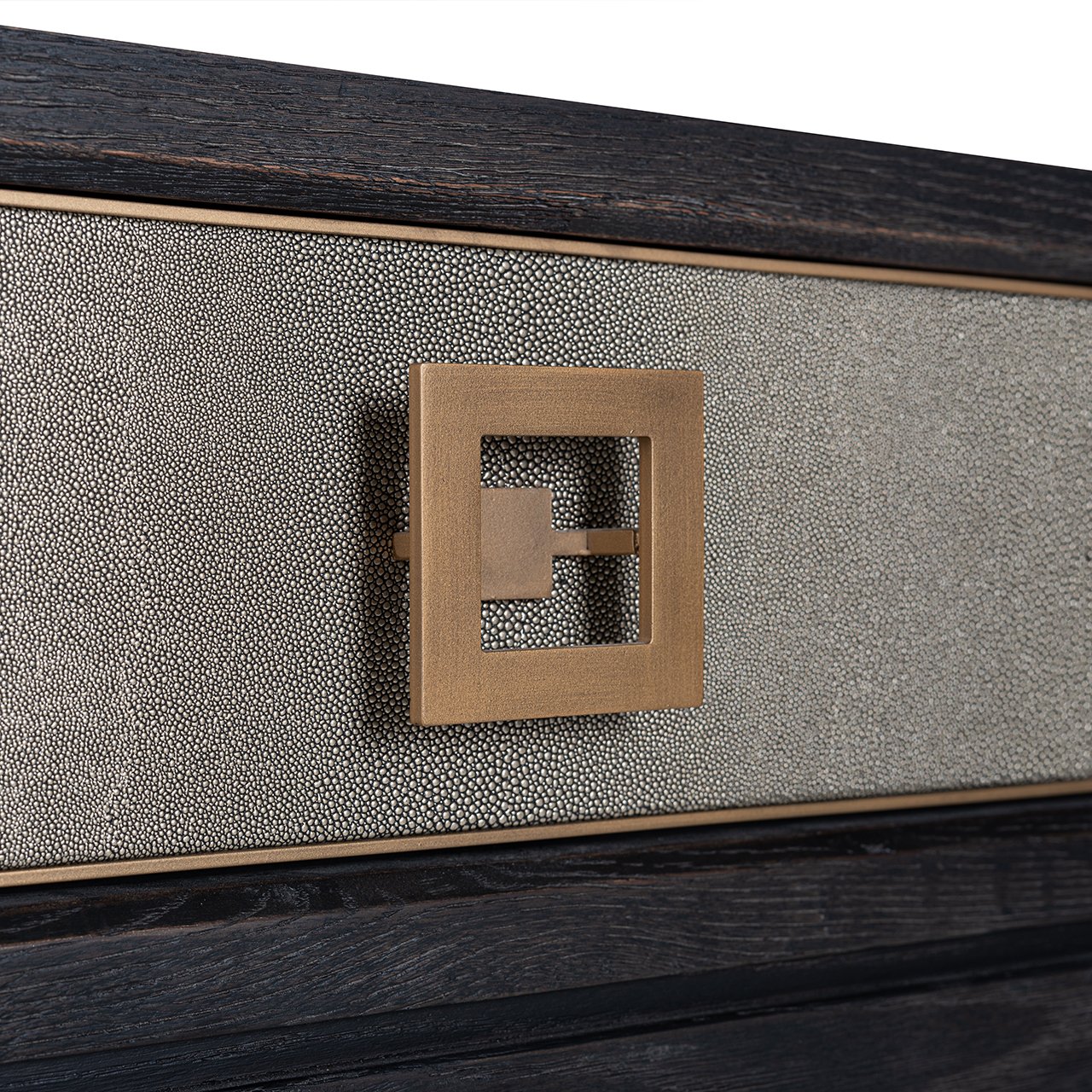Console Bloomville 3-drawers (Gold)