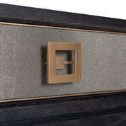 Console Bloomville 3-drawers (Gold)
