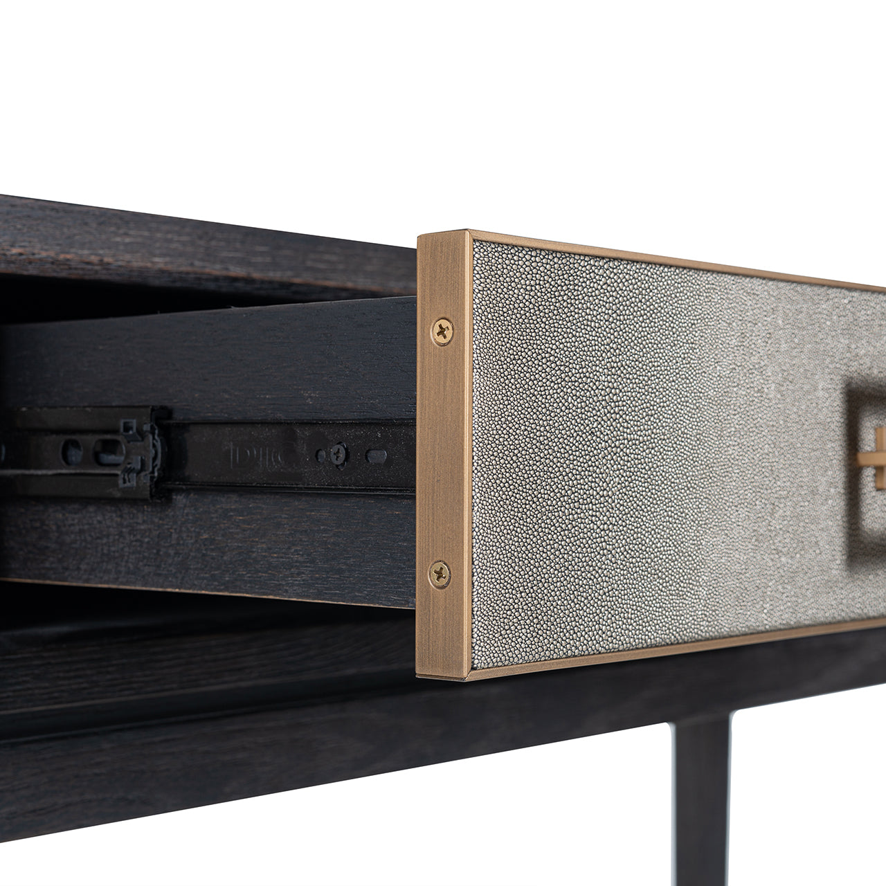 Console Bloomville 3-drawers (Gold)