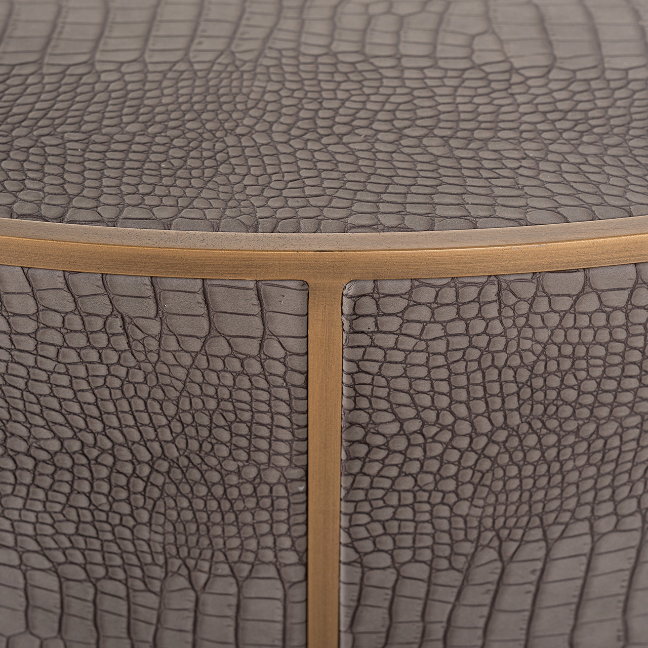 Salontafel Classio 100Ø (Oro cepillado)