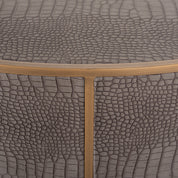 Salontafel Classio 100Ø (Oro cepillado)