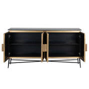 Sideboard Ironville 4-doors (Gold)