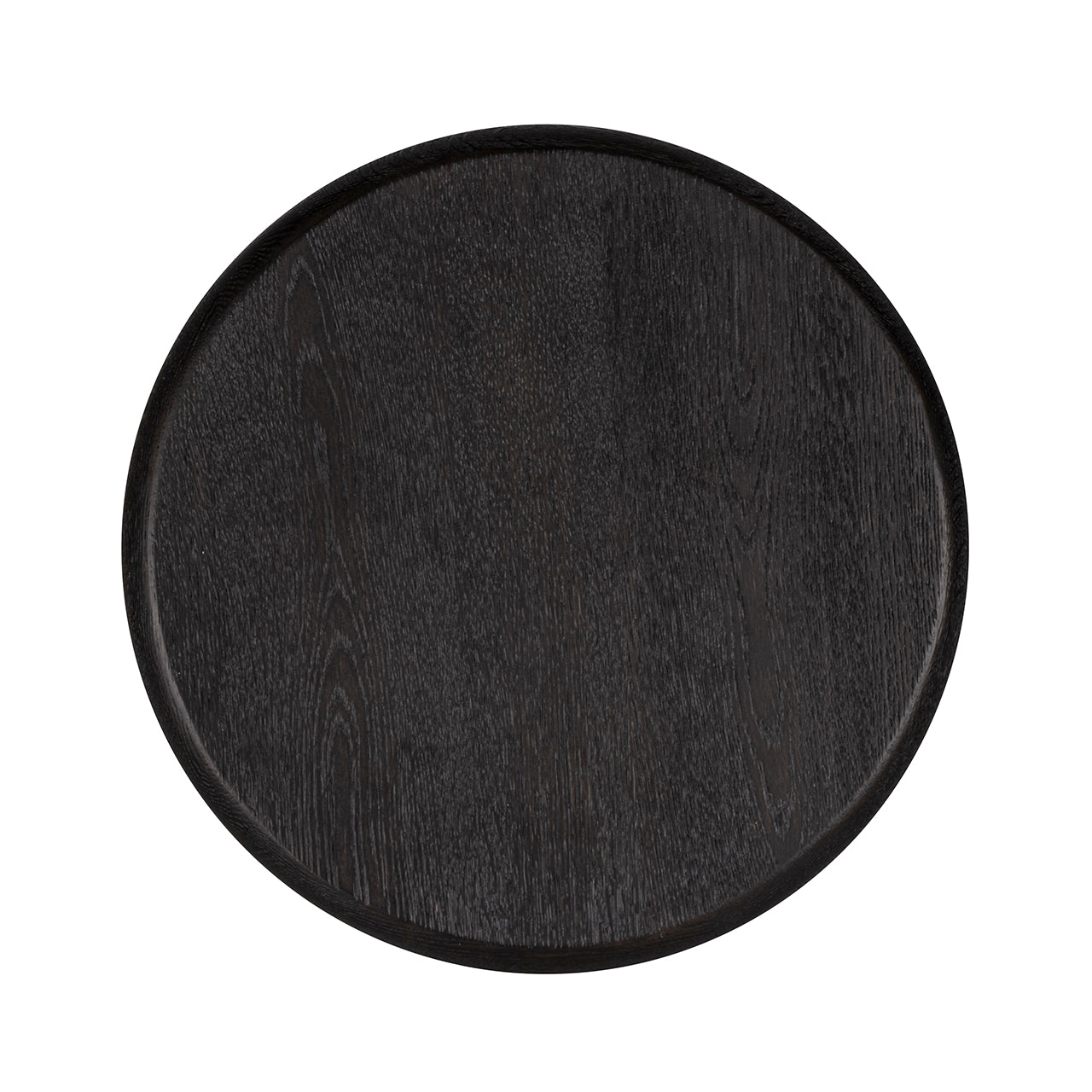 Mesa auxiliar Macaron (negro rústico)