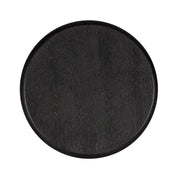 Mesa auxiliar Macaron (negro rústico)