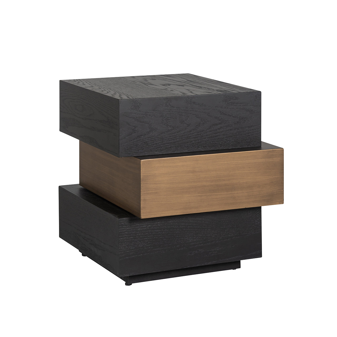 Mesa auxiliar Cambon en capas (Café oscuro)