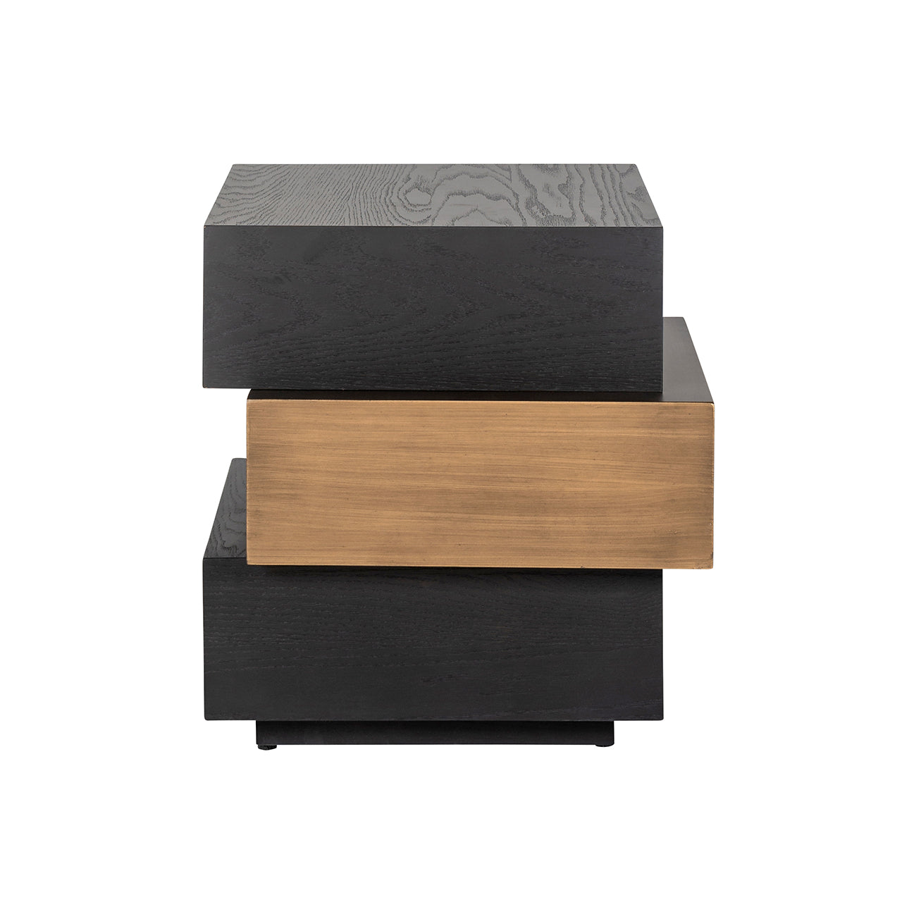 Mesa auxiliar Cambon en capas (Café oscuro)