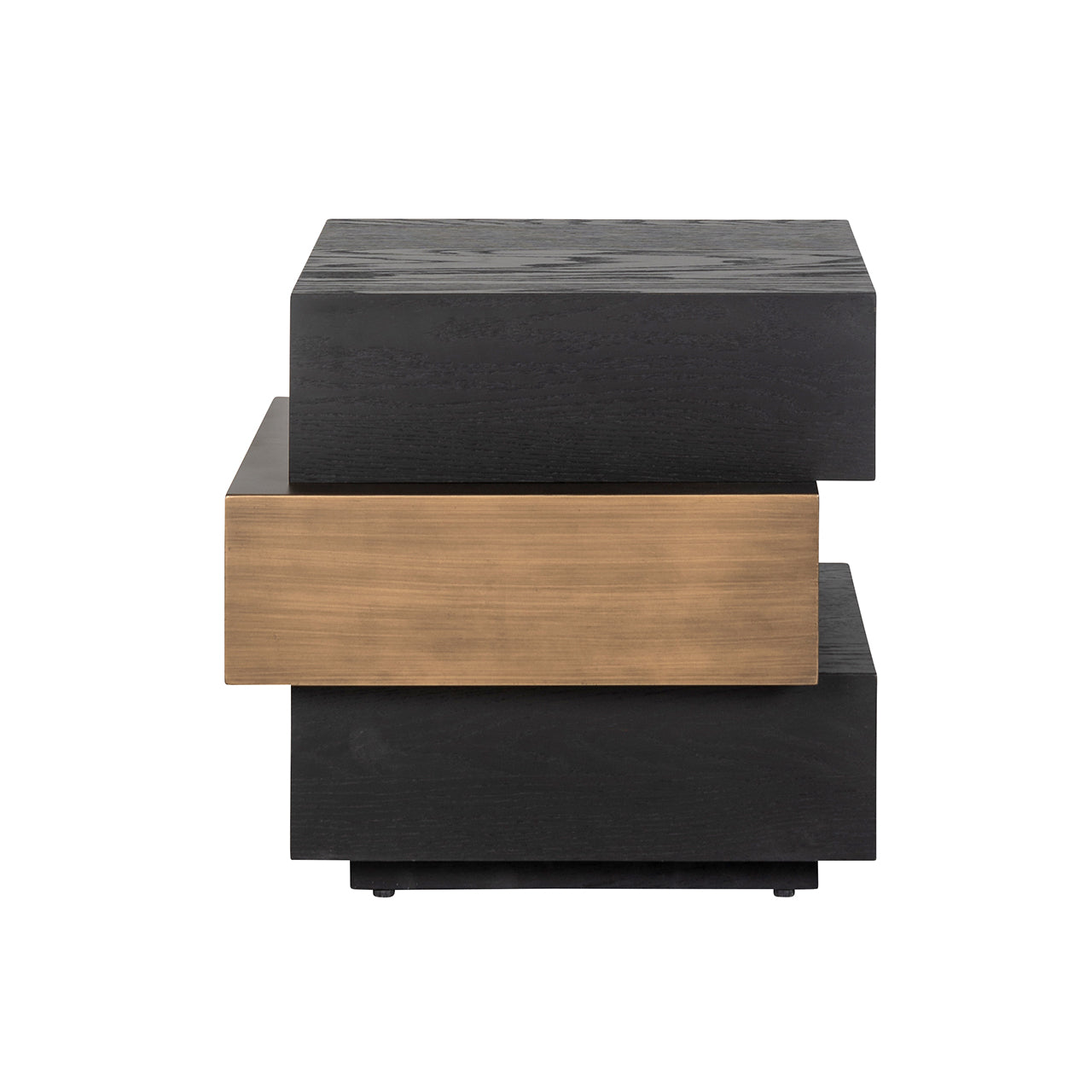 Mesa auxiliar Cambon en capas (Café oscuro)