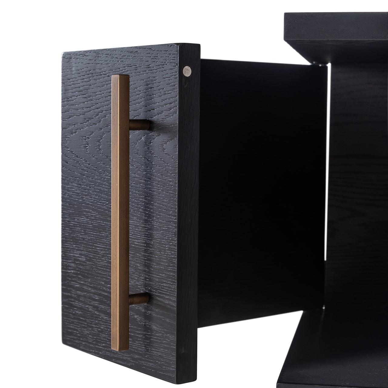 Display cabinet Cambon 4-doors 4-shelves (Dark coffee)