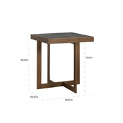 Mesa auxiliar Cambon (Café oscuro)