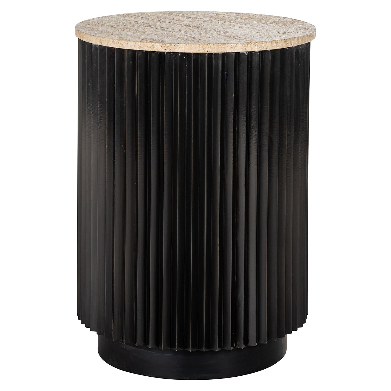 Mesa auxiliar Hampton 45Ø (Marrón oscuro)