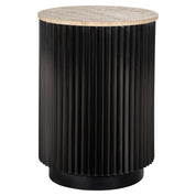 Mesa auxiliar Hampton 45Ø (Marrón oscuro)