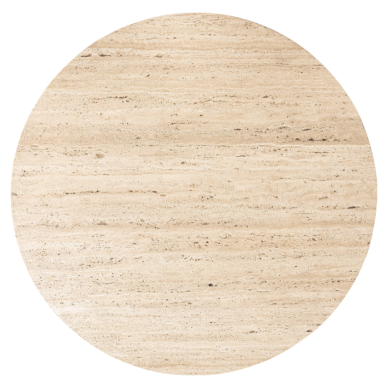 Mesa de centro Hampton 90Ø (Marrón oscuro)
