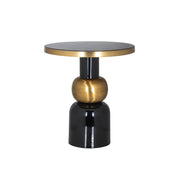Mesa auxiliar Mose 51Ø (Negro)