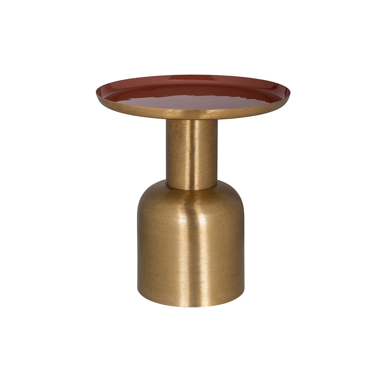 Bijzettafel Inaya 41Ø (Oro cepillado)