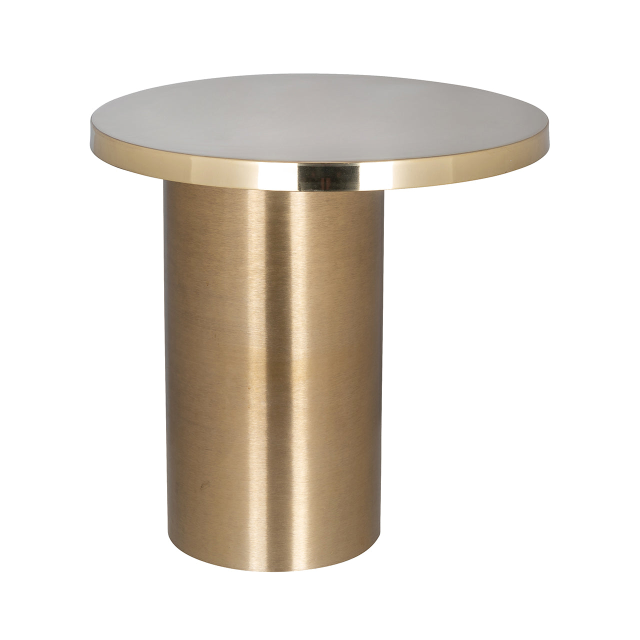 Mesa auxiliar Naya (oro cepillado)