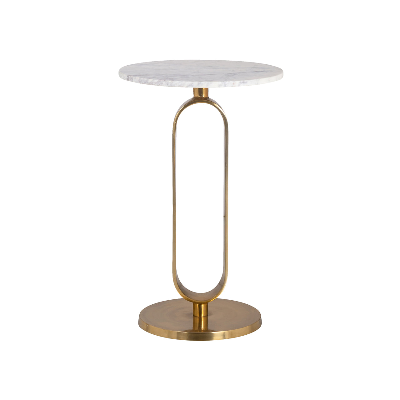 Mesa auxiliar Celine (oro cepillado)