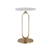 Mesa auxiliar Celine (oro cepillado)