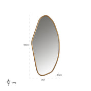 Espejo Eldon (Oro)