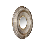 Espejo Aliza 76Ø (Oro cepillado)
