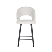 Counter stool Savoy white bouclé (Copenhagen 900 Bouclé White)