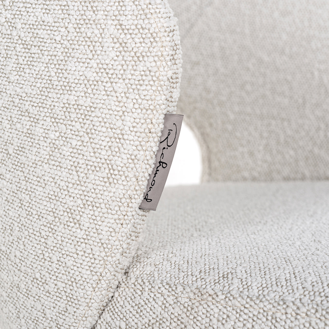 Counter stool Savoy white bouclé (Copenhagen 900 Bouclé White)
