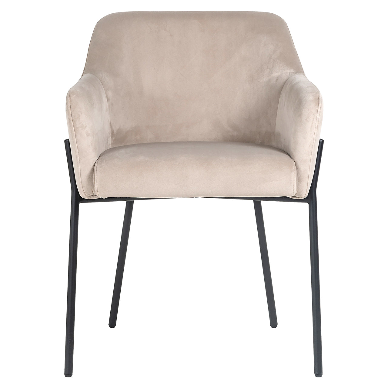 Silla Fay terciopelo caqui ignífugo (FR-Quartz 903 Khaki)