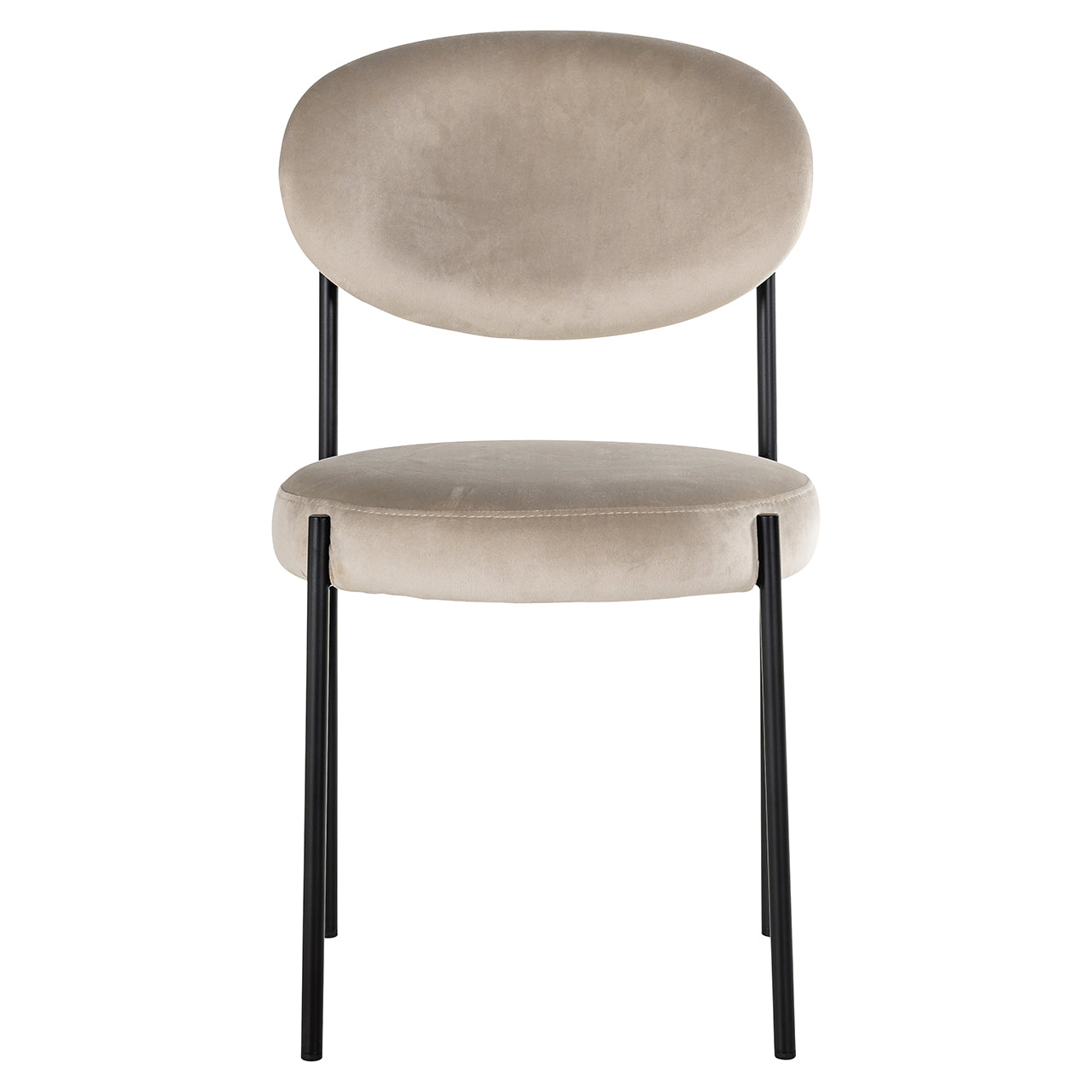 Stoel Kaylee terciopelo caqui (Quartz Khaki 903)