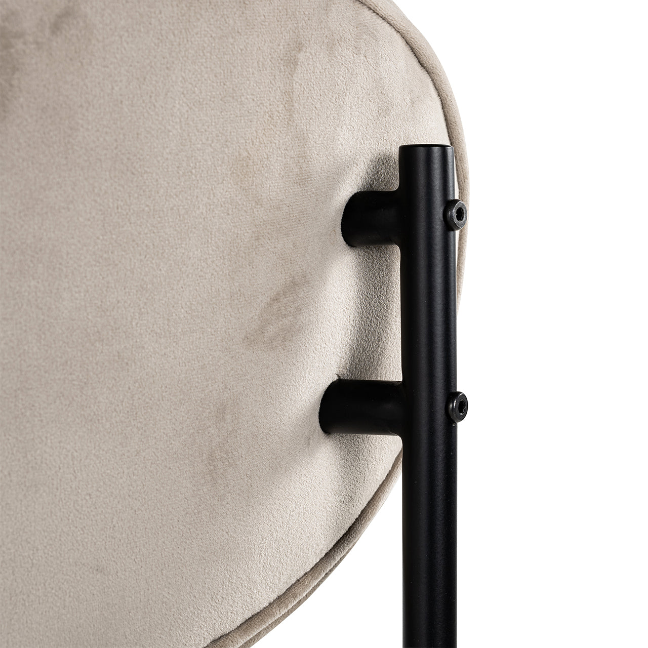 Stoel Kaylee terciopelo caqui (Quartz Khaki 903)