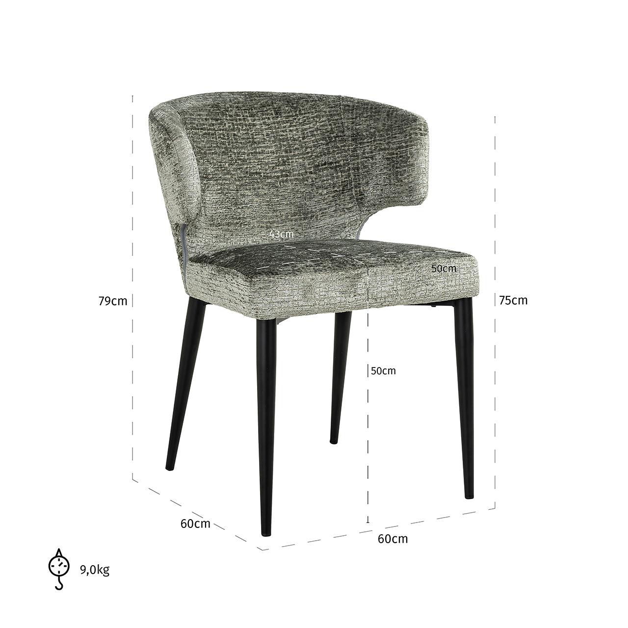 Chair Taylor thyme fusion (Fusion thyme 206)