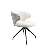 Silla giratoria Milly crema fusión (Fusion crema 02)